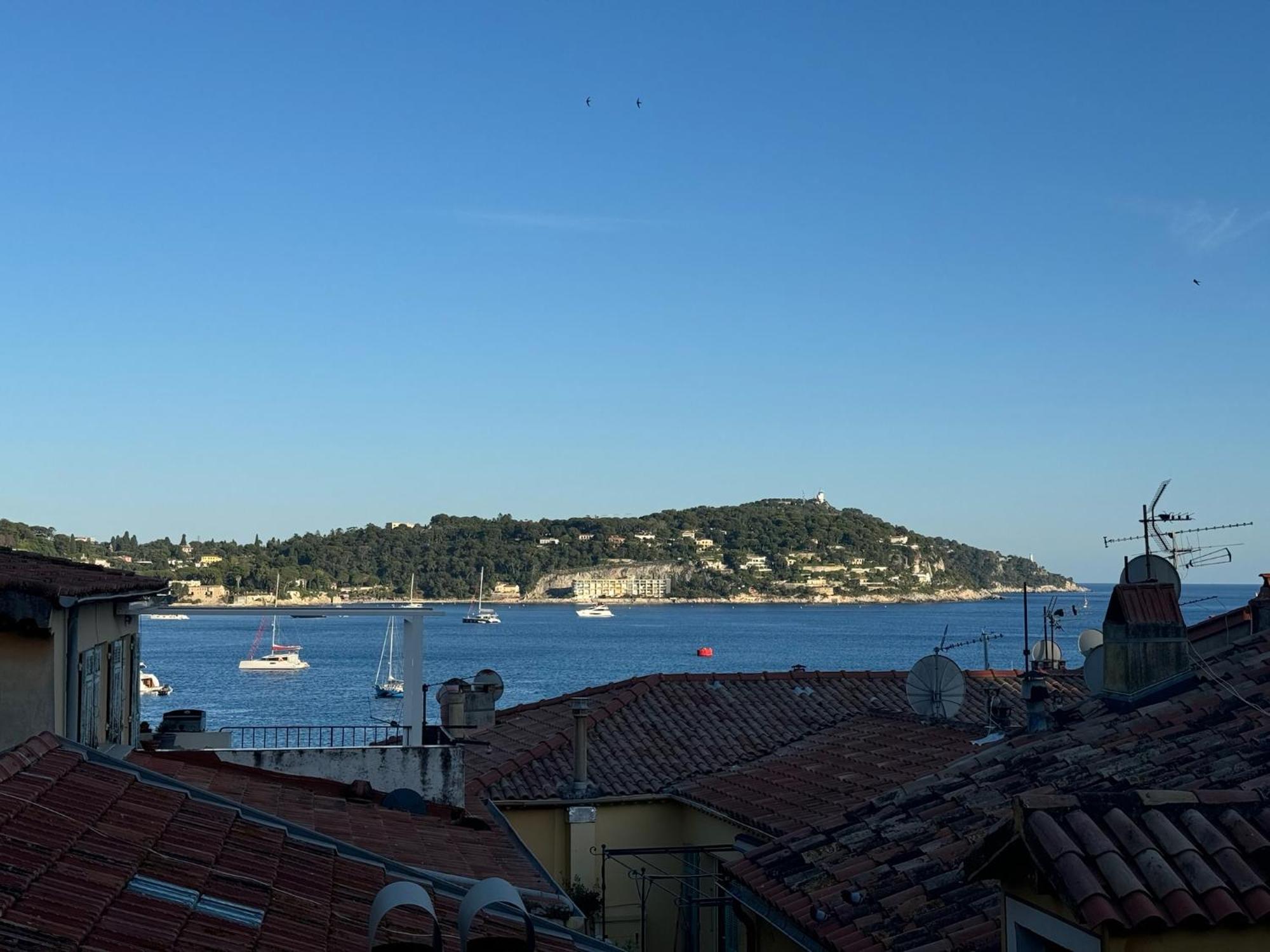 The Seaside Serenity - Calm & Charming Bay View Flat - Heart Of Villefranche Exterior foto